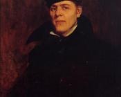 弗兰克 杜韦内克 : Portrait of Major Dillard H. Clark